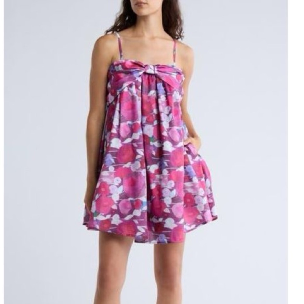 Anthropologie Hutch Voluminous Printed Dress